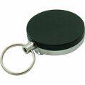 Lucky Line Key Separator 24 In. Black Retractable Key Chain 42501